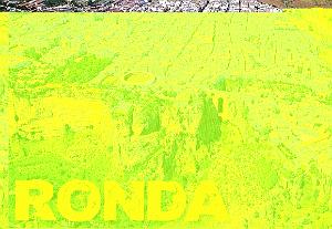 498- Ronda  carte postale